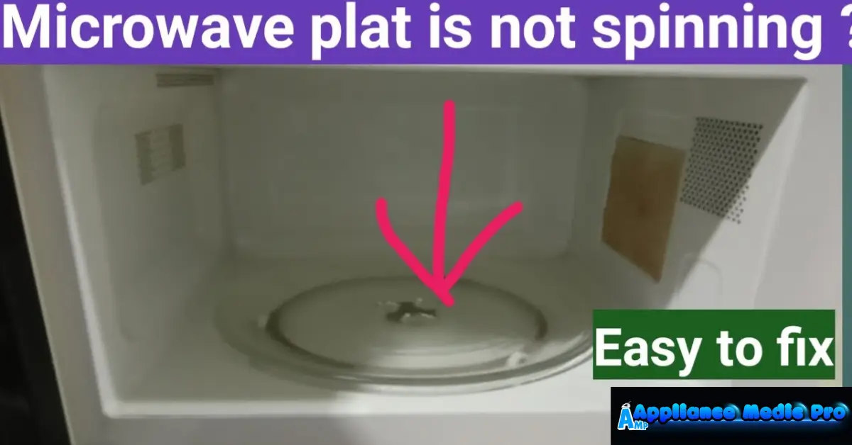 Microwave Plate Not Turning