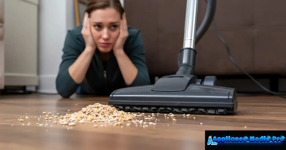 Vacuum Suction Drops Suddenly