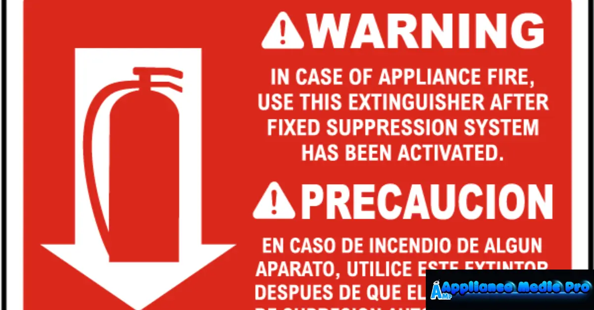 Appliance Fire Warning Signs You Should Never Ignore