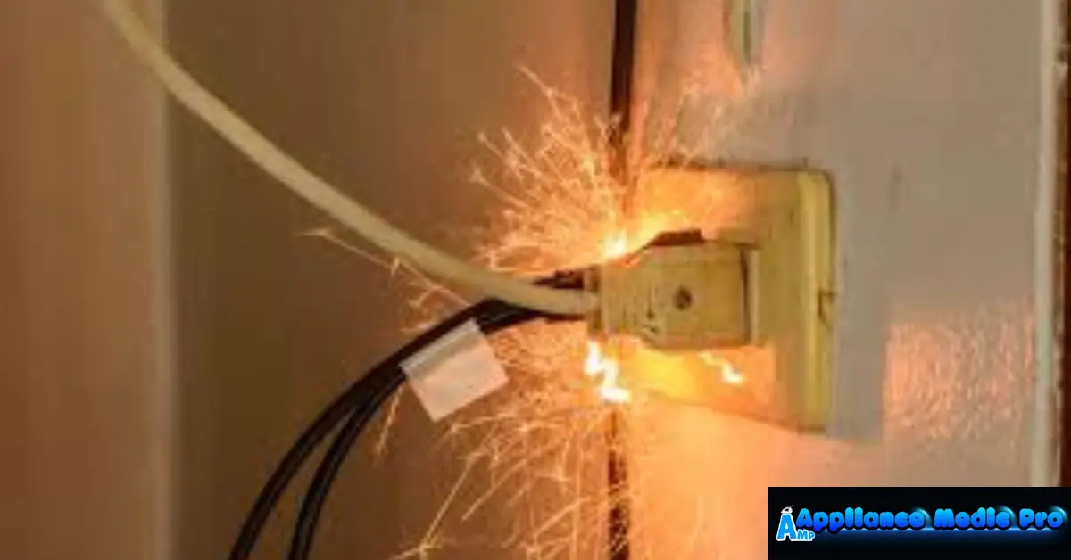 Appliance Sparks When Turned On