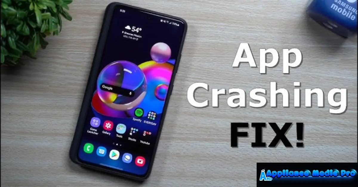 Smart Appliance App Crashing