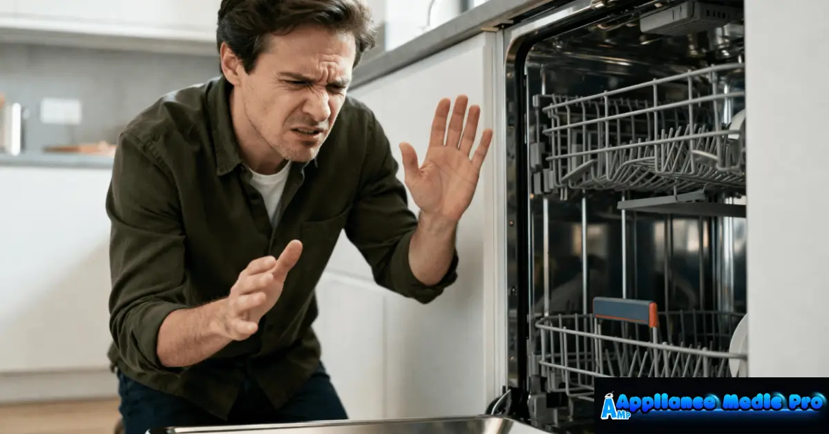 Dishwasher Smells Like Sewage? Causes & Easy Fixes